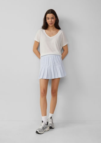 QS T-Shirt in Beige: Vorderseite