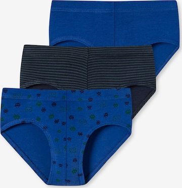 SCHIESSER Slip in Blau: predná strana