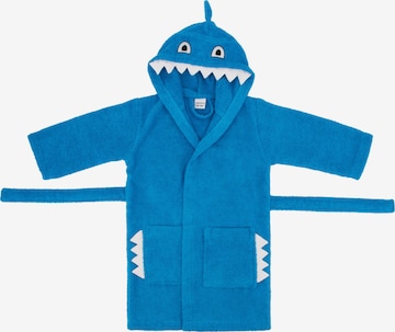 celodoro Bathrobe 'Home & Spa Collection' in Blue: front