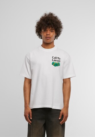 MARKET T-Shirt 'Slip And Fall' in Weiß