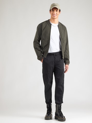 HOLLISTER Tapered Cargobroek in Zwart