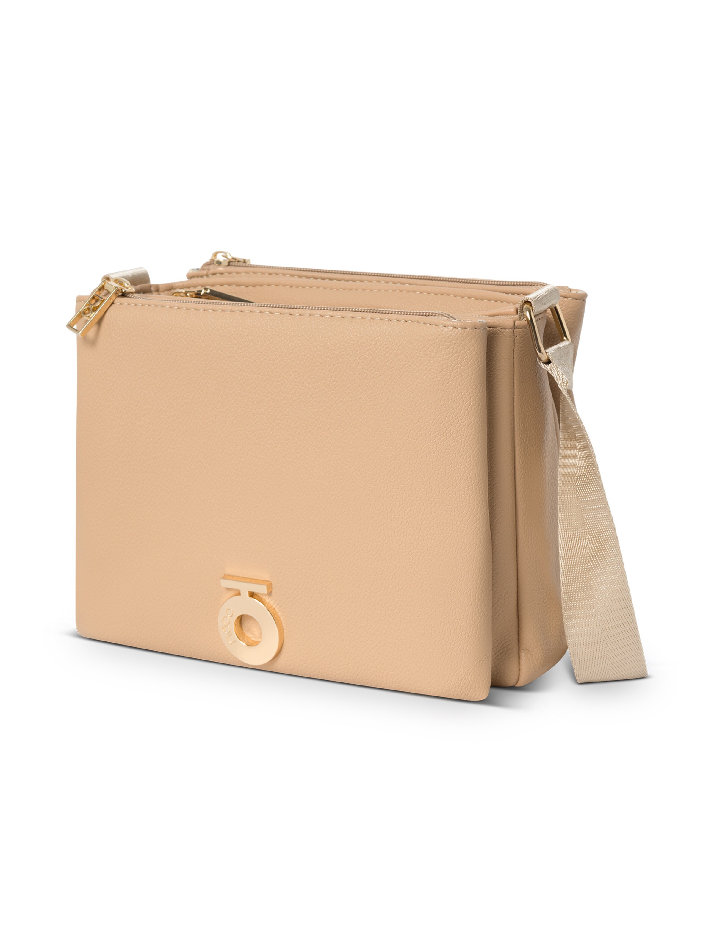 NOBO Schoudertas 'CARLA' in Beige
