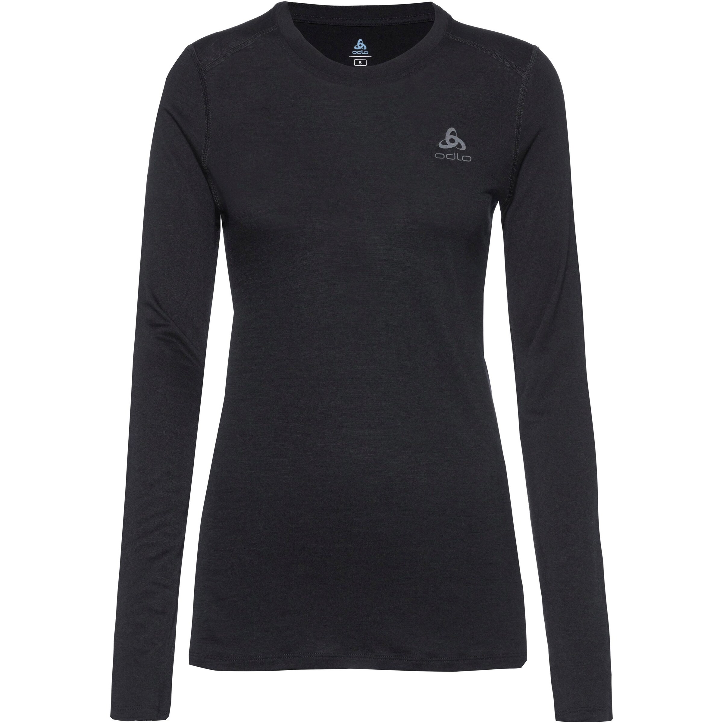 ODLO Funktionsshirt '160' in Schwarz: Vorderseite