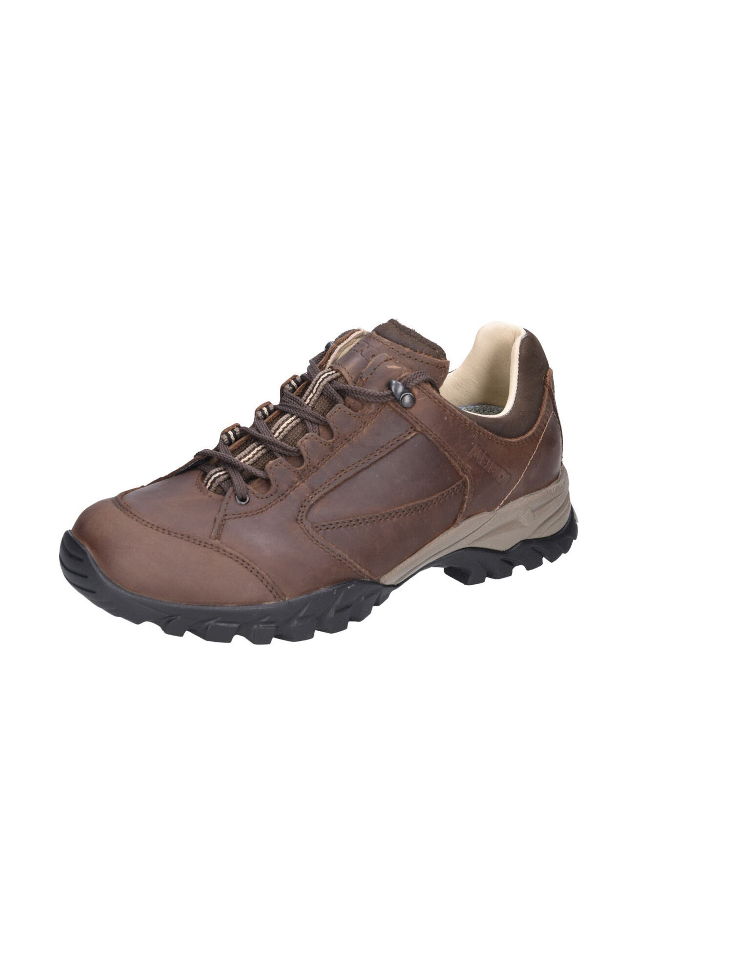 MEINDL Flats 'Lugano' in Brown: front
