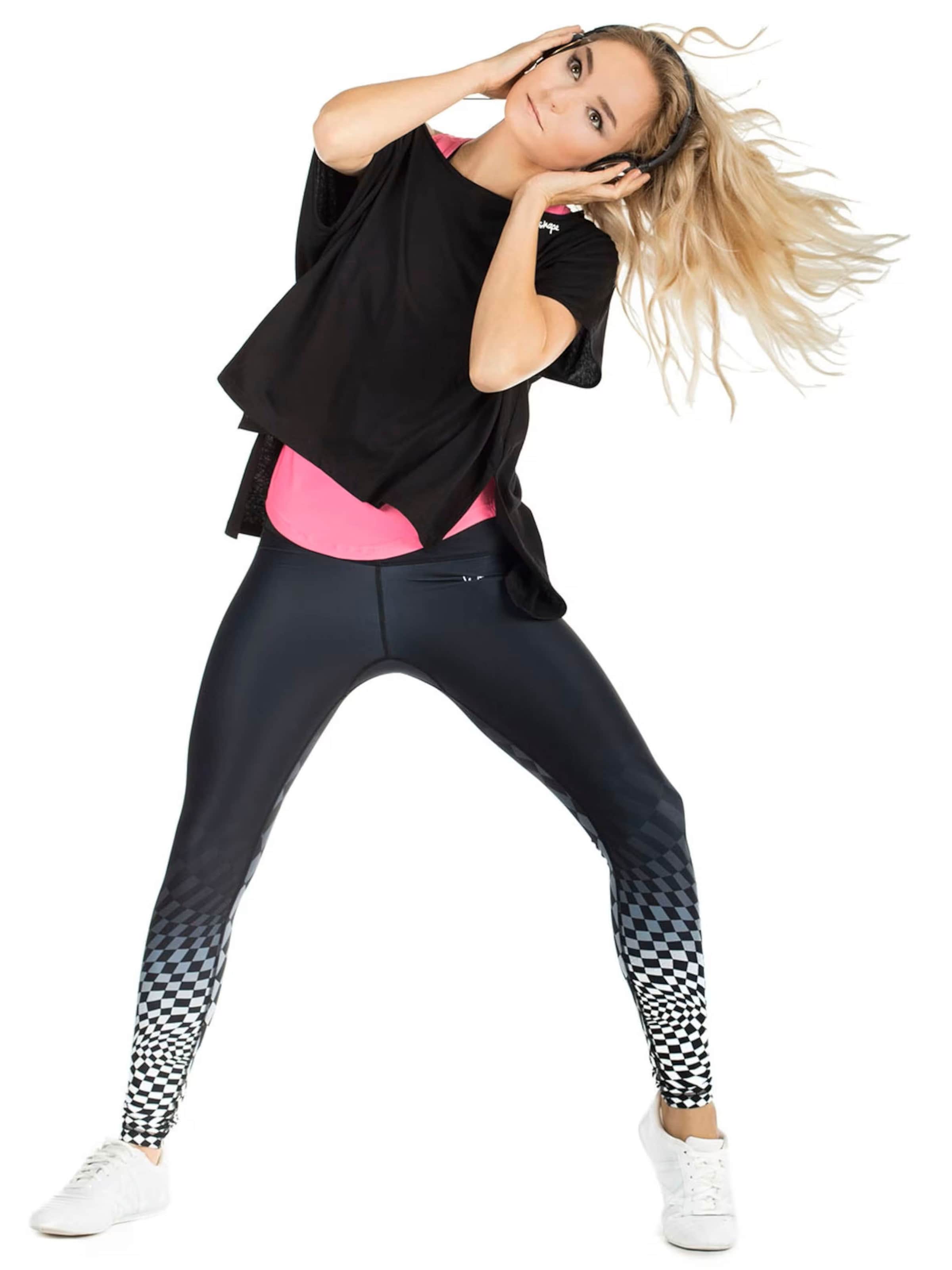 Winshape Top sportowy 'MCT010' w kolorze czarny