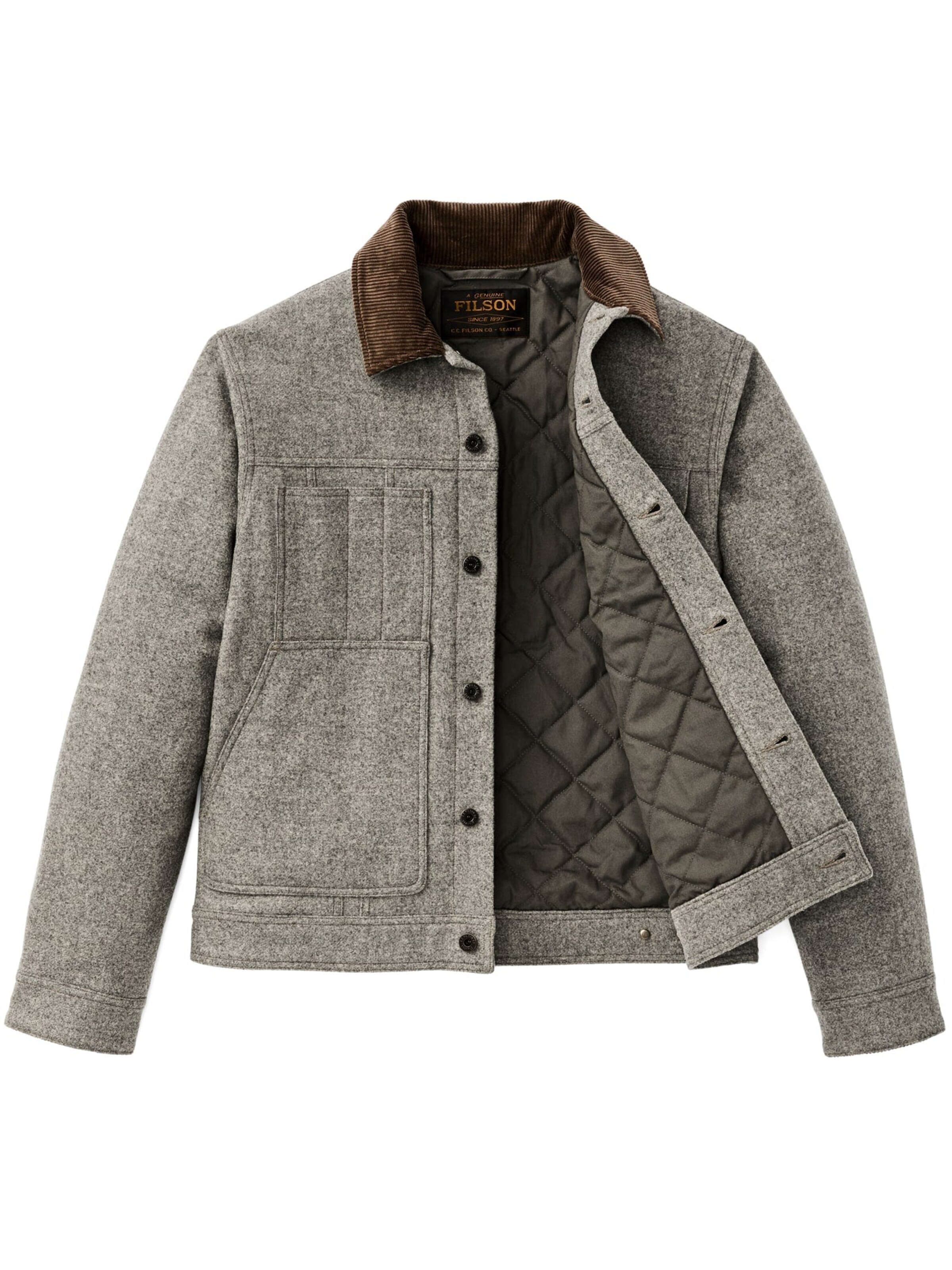 Filson Tussenjas in Grijs