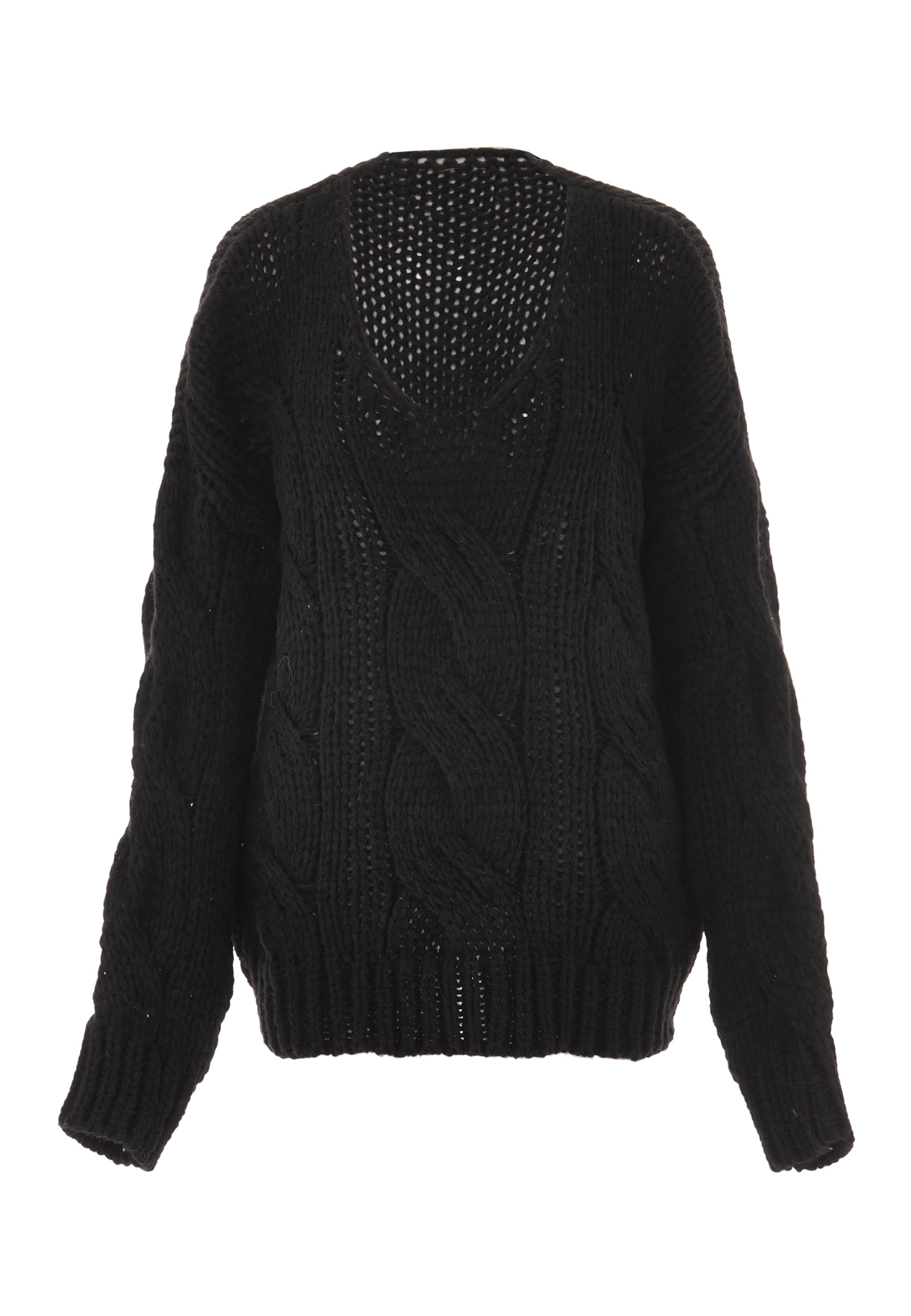 ebeeza Sweater in Black: front