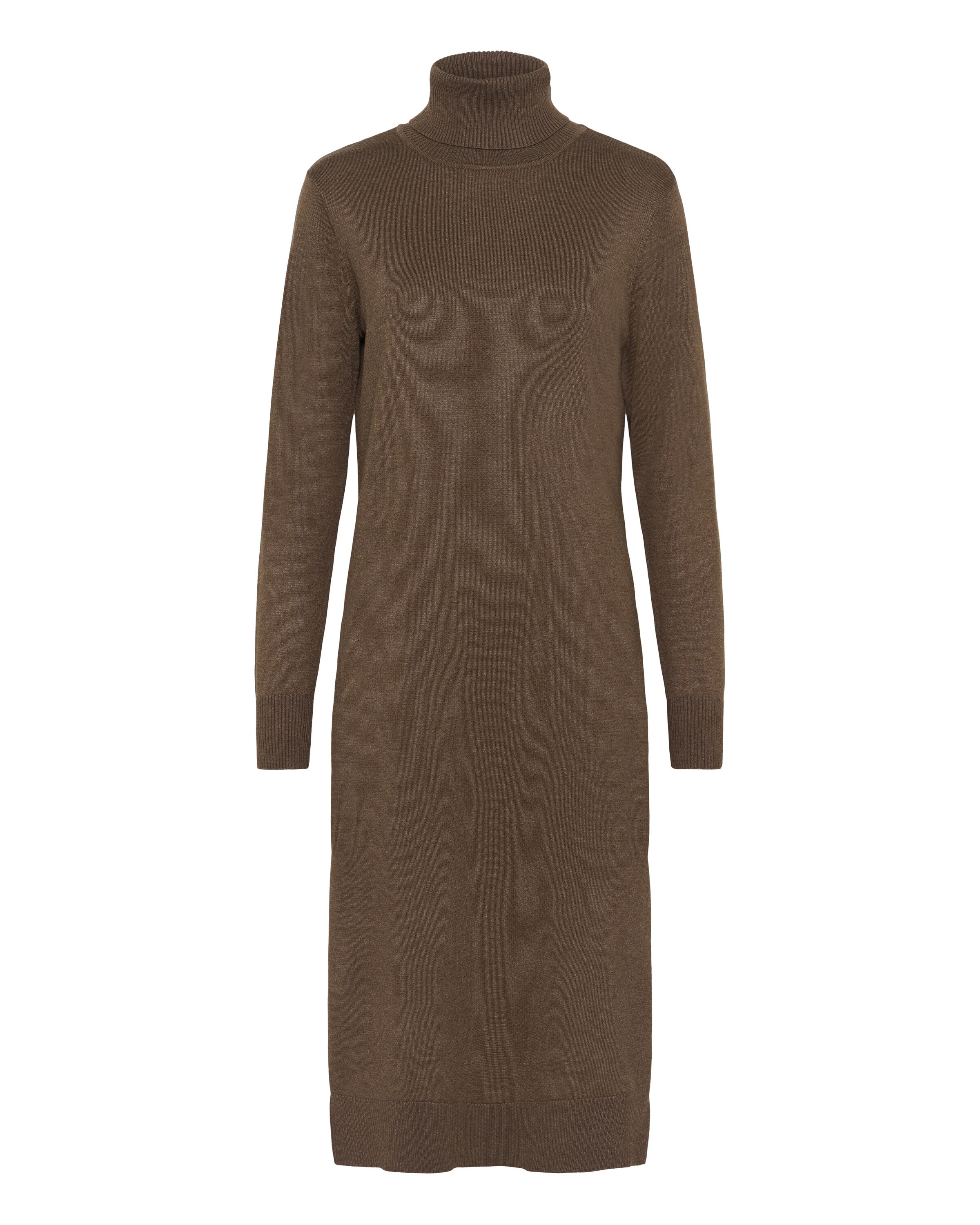 SAINT TROPEZ - Vestido 'Mila' em castanho: frente