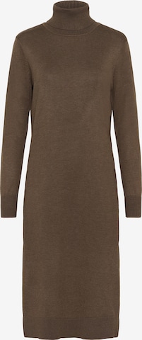 Robe 'Mila' SAINT TROPEZ en marron : devant
