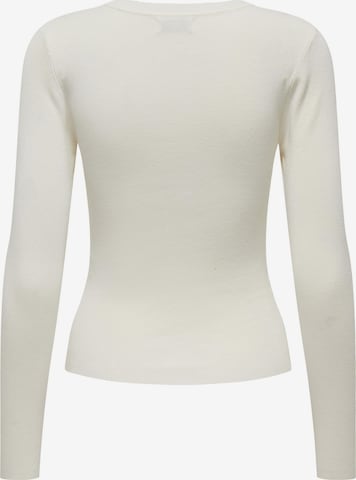 JDY Sweater 'CIRKELINE' in White