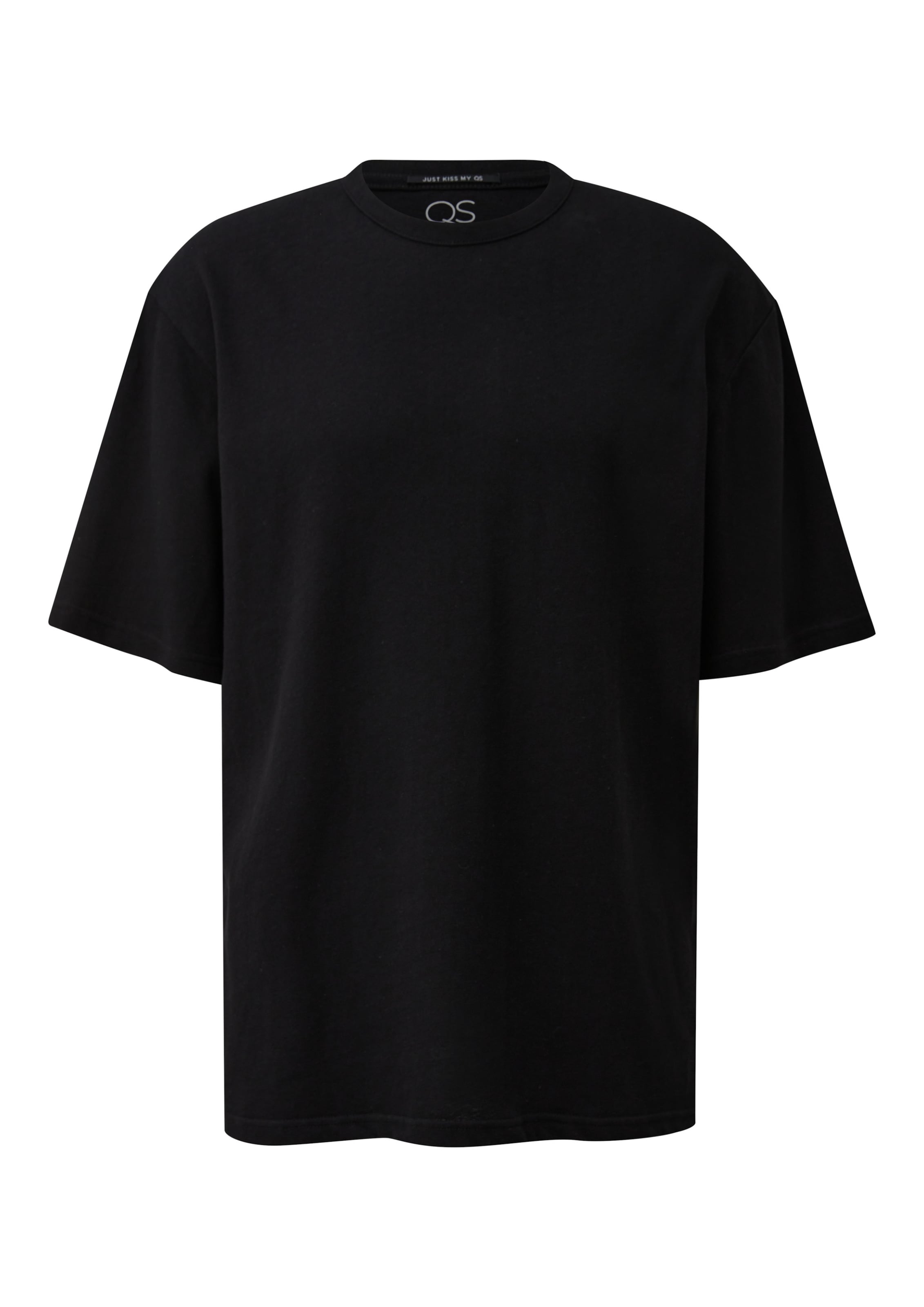 QS Shirt in Black: front