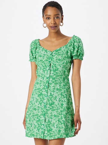 PimkieKošulja haljina 'DARLING' - zelena boja: prednji dio