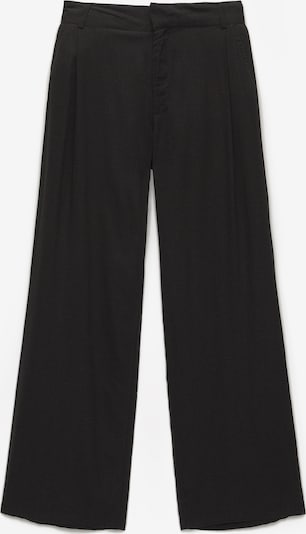 Pull&Bear Pantalon à pince en noir, Vue avec produit