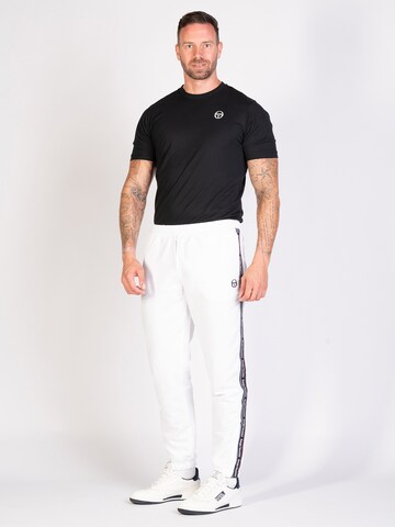 Sergio Tacchini Tapered Hose 'MIDDAY' in Weiß