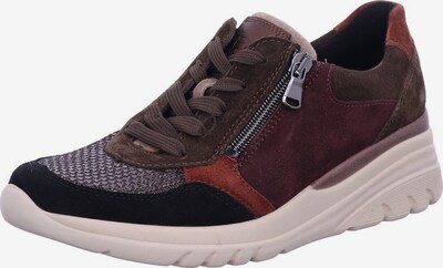 WALDLÄUFER Lace-Up Shoes 'Sneaker Low Damen 927H02-700 336 Echtleder in bunt' in 38,5 in Mixed colors, Item view