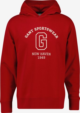 GANT Sweatshirt in Red: front