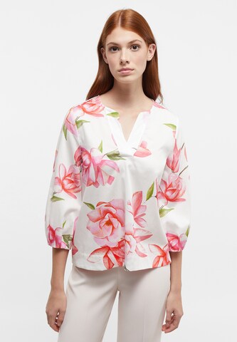 ETERNA Blouse in Wit: voorkant