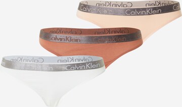 oranžs Calvin Klein Underwear Stringu biksītes: no priekšpuses