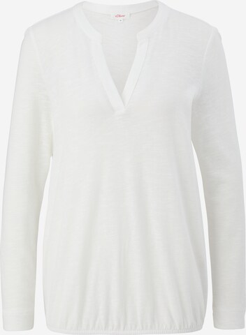 s.Oliver Shirt in White: front