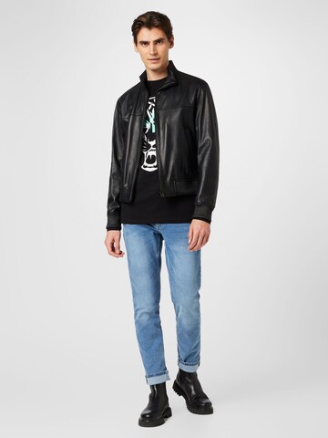 Plein Sport Shirt 'Tiger' in Black