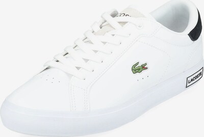 Sneaker bassa 'Powercourt' LACOSTE di colore verde / rosso sangue / nero / bianco, Visualizzazione prodotti