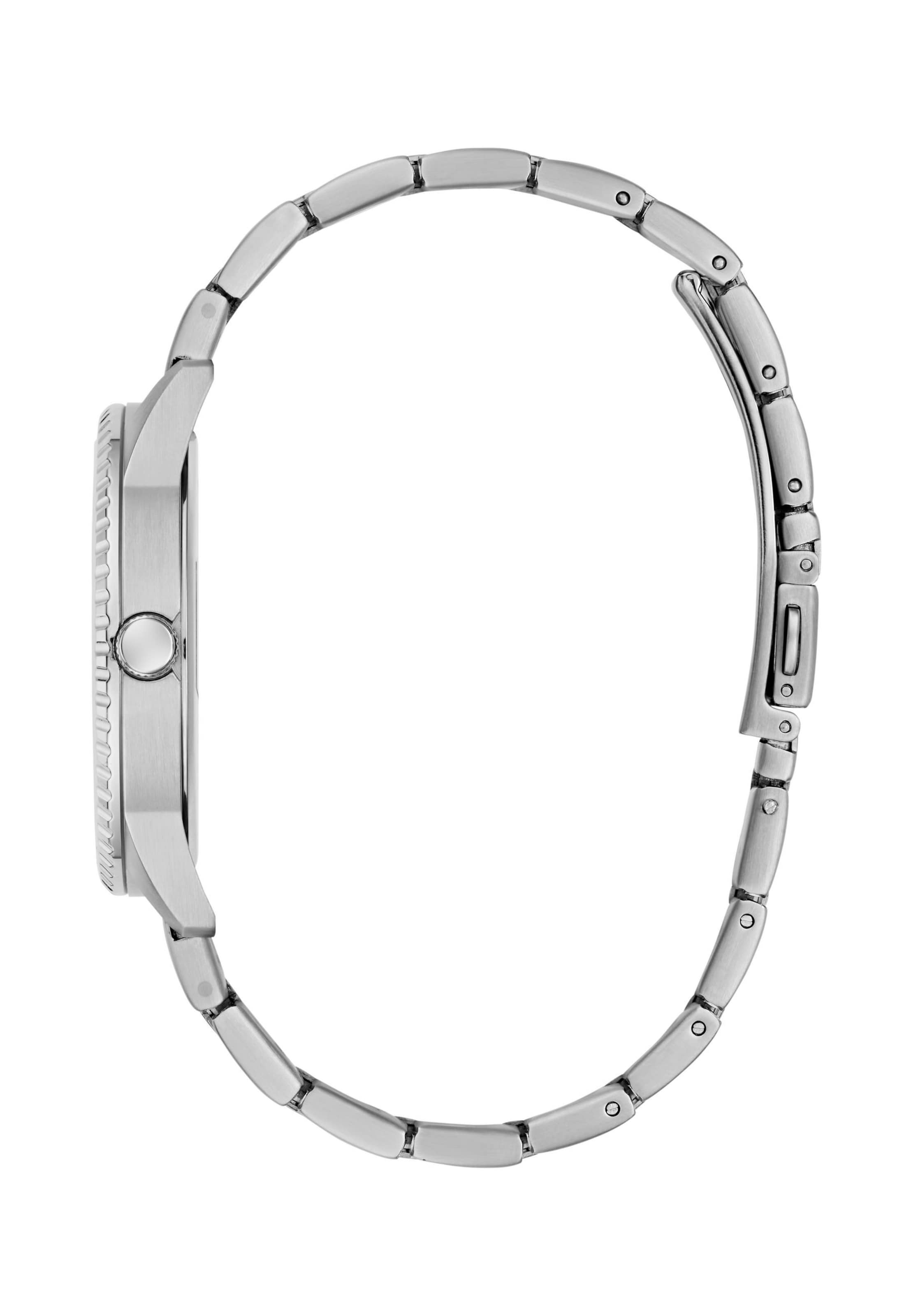 GUESS Analoguhr 'CHIP' in Silber