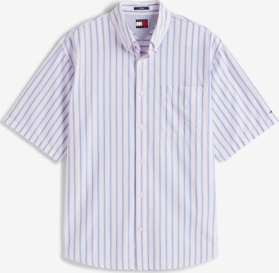 Marškiniai iš Tommy Jeans, spalva – mėlyna / balta, Prekių apžvalga