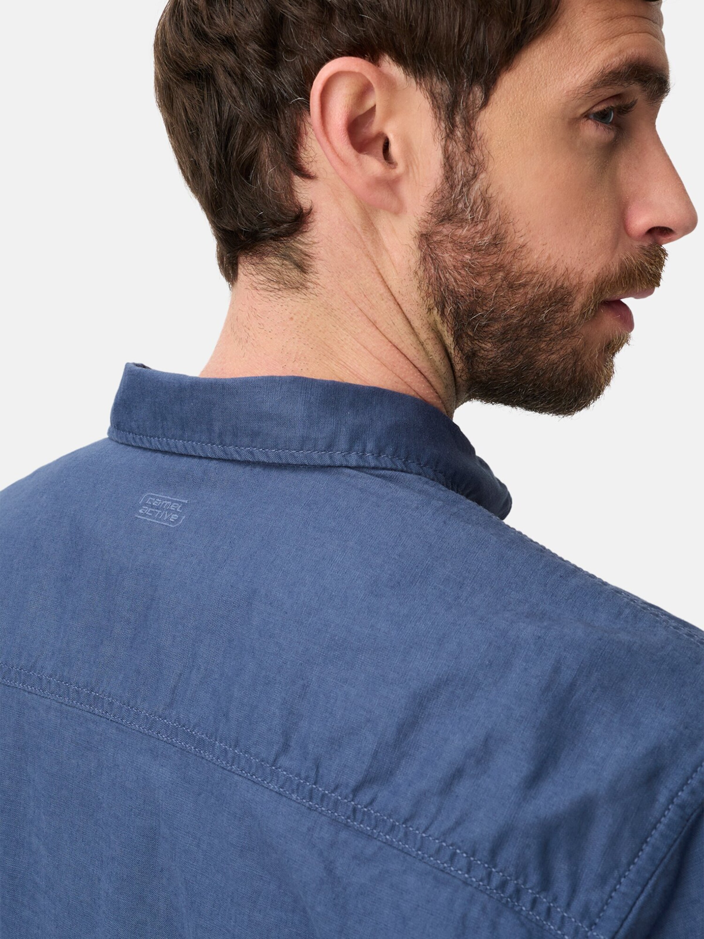 CAMEL ACTIVE Regular fit Button Up Shirt in Blue