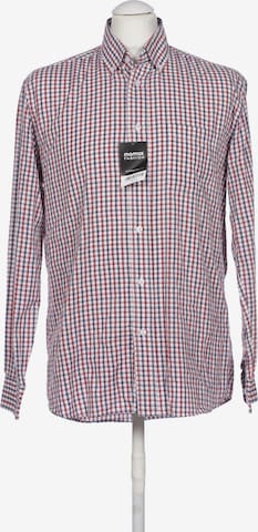 Cedar Wood State Button Up Shirt in S in Red: front