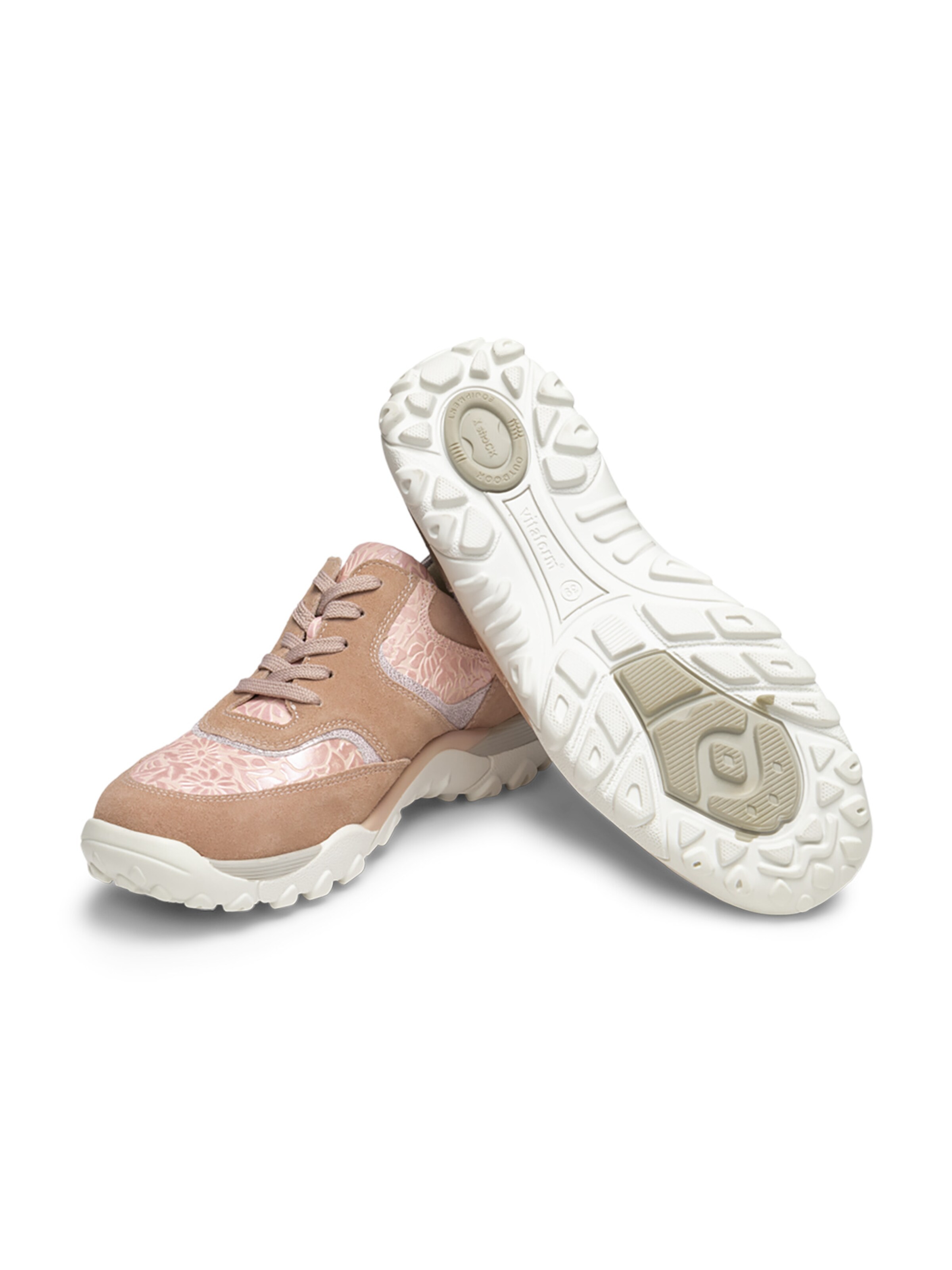 VITAFORM Sportieve veterschoen in Roze