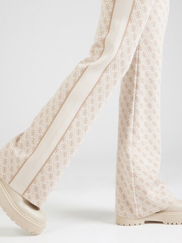 GUESS - Acampanado Pantalón 'LISE' en beige