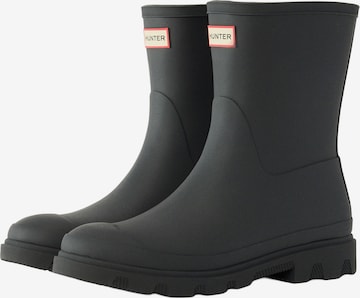 HUNTER Резиновые сапоги в Черный: спереди
