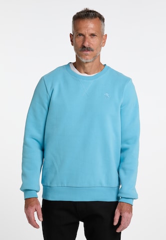 Schmuddelwedda Sweatshirt in Blauw: voorkant
