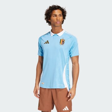 T-Shirt fonctionnel 'Belgium 2024 Away' ADIDAS PERFORMANCE en bleu : devant