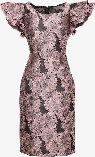 Madam-T Kleid 'Baymara' in mischfarben / rosa / schwarz, Produktansicht