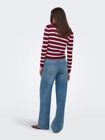 Pull-over 'ONLKaya' ONLY en rouge