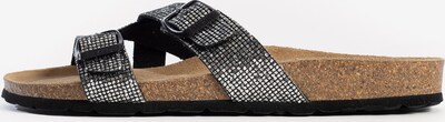 Bayton Mules 'Cleo' in Brown / Grey / Black, Item view