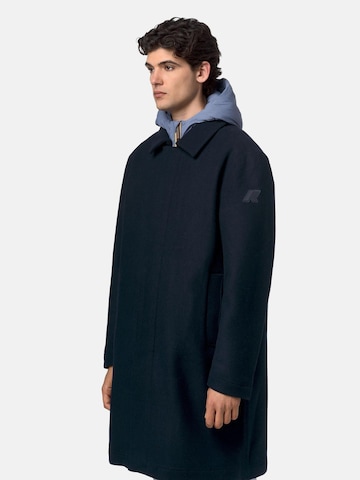 K-Way Zimní bunda 'K-WAY POIROL WOOL NYLON GIUBOTTO' – modrá