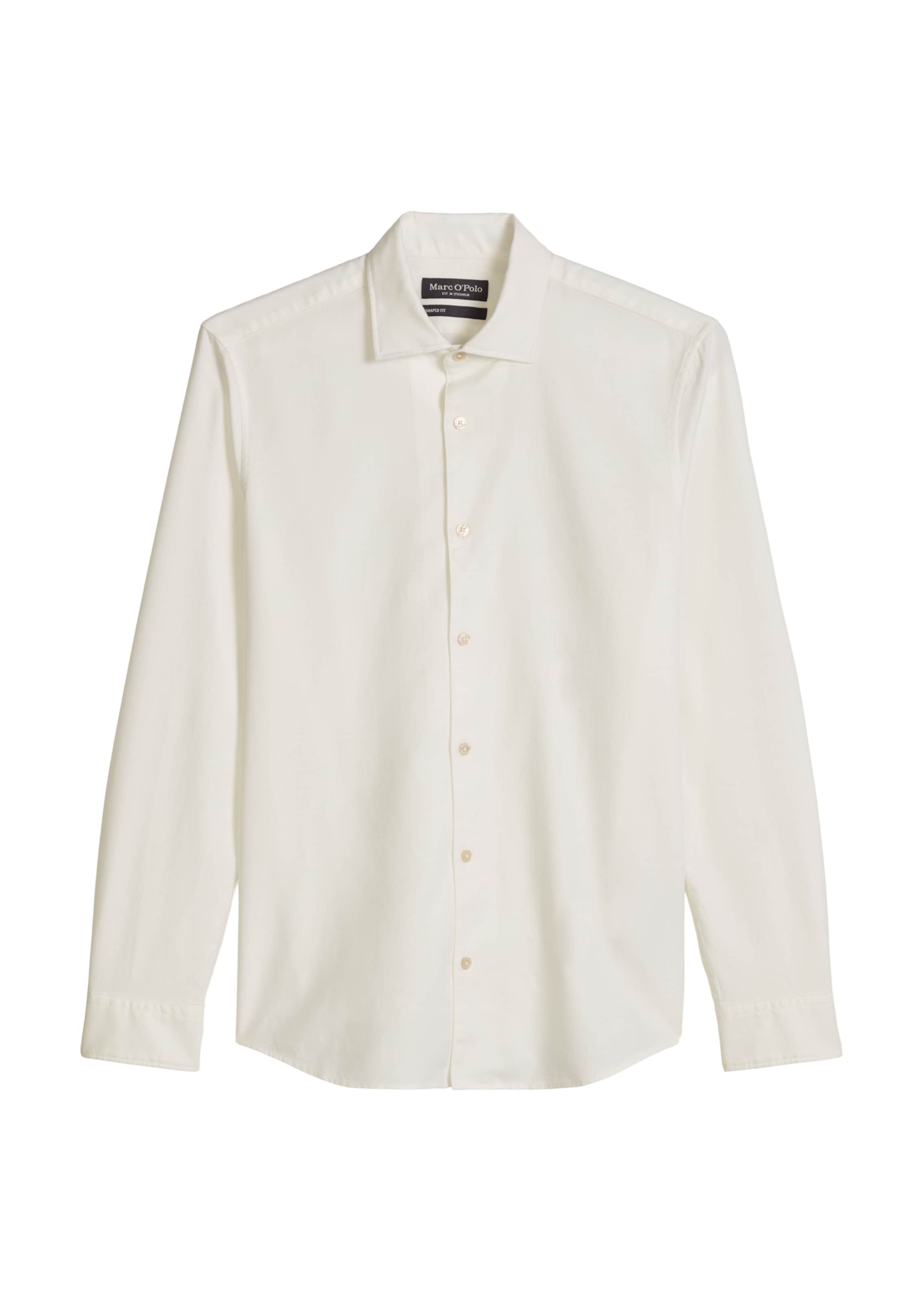 Marc O'Polo Chemise en XS en blanc, Vue avec produit