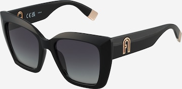 FURLA Okulary przeciwsłoneczne 'SFU710' w kolorze czarny: przód