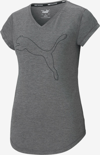 PUMA Funktionsshirt in dunkelgrau / schwarz, Produktansicht