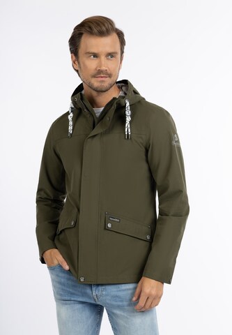 Schmuddelwedda Performance Jacket in Brown: front