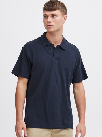 !Solid Shirt 'Ihaab' in Blauw: voorkant