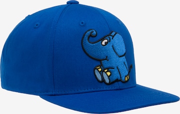 LOGOSHIRT Hat 'Elefant - Sitzt' in Blue