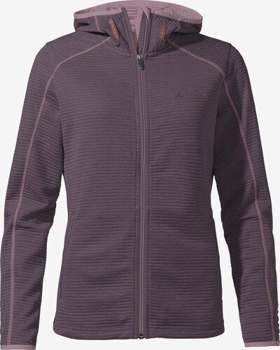 VAUDE Athletic Fleece Jacket 'Skomer' in Purple, Item view