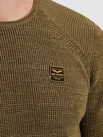 PME Legend - Jersey 'Pullover with crewneck' en verde