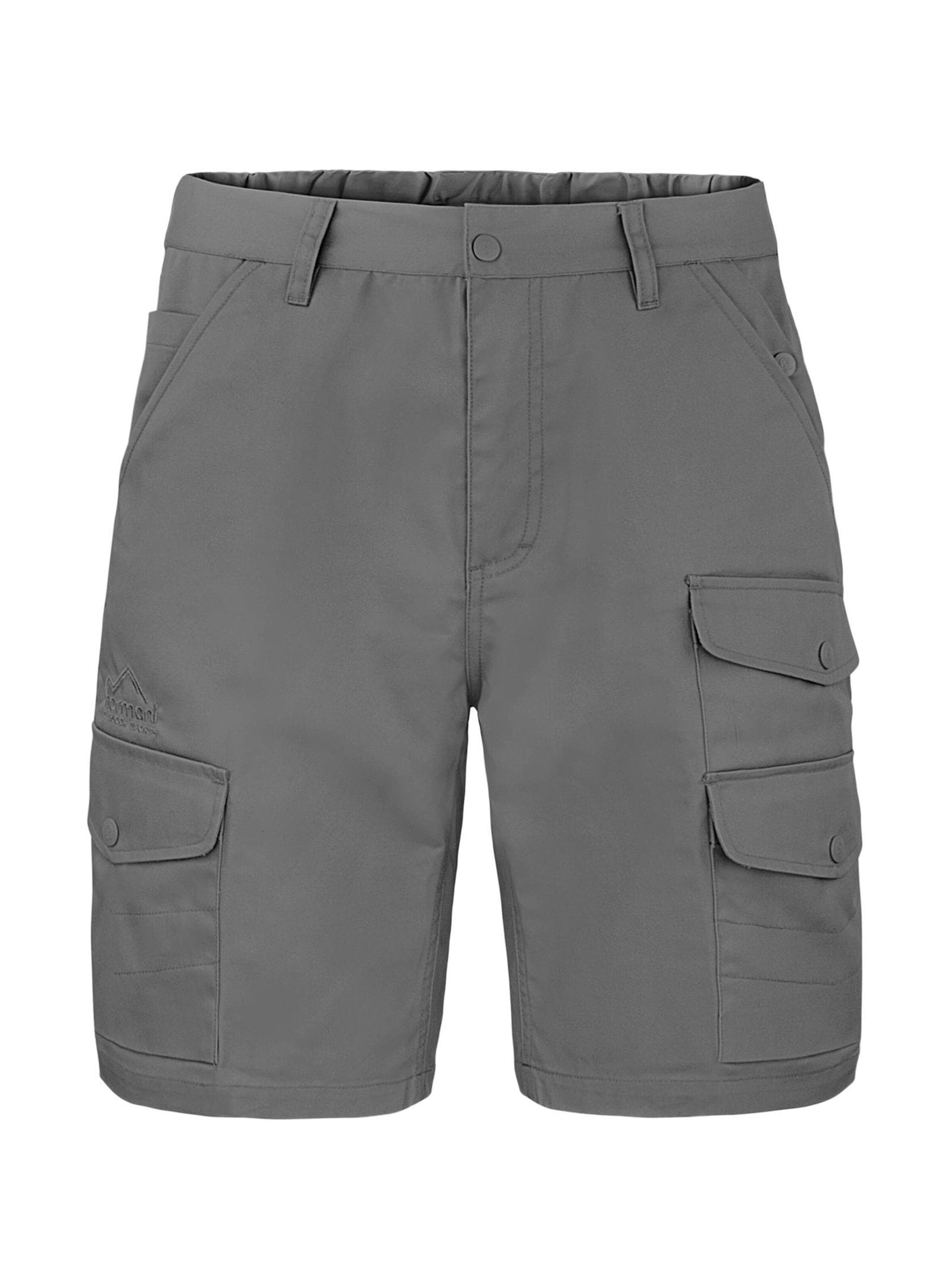 normani Regular Outdoorshorts 'Kebili' in Grau: Vorderseite