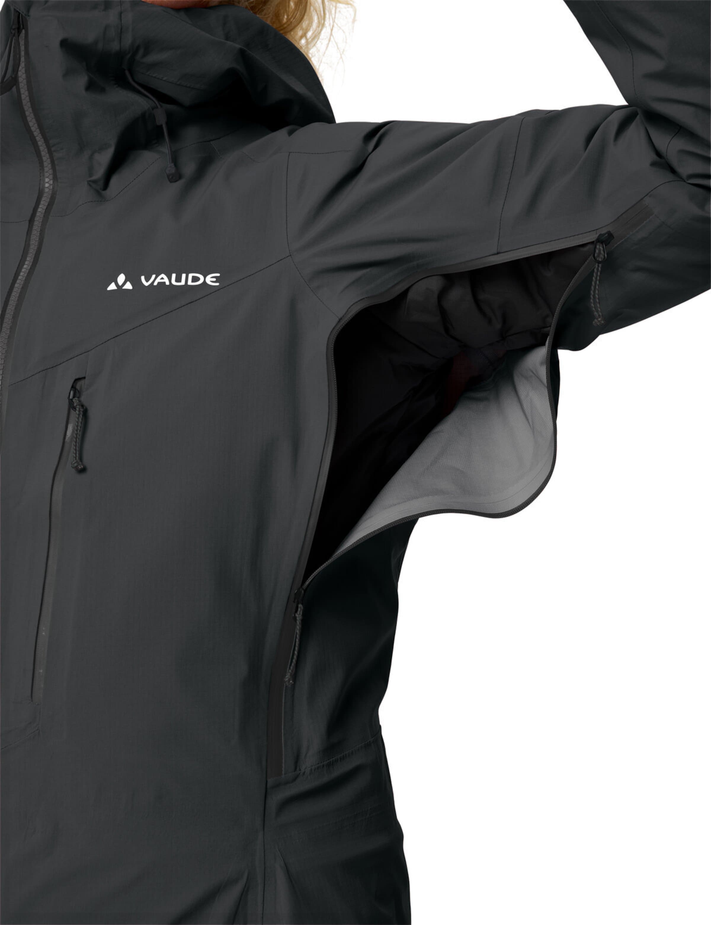VAUDE Outdoorjacke 'Monviso II' in Grau