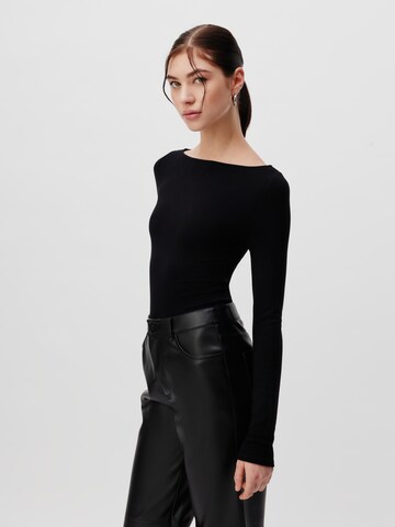 LeGer by Lena Gercke Shirt Bodysuit 'Adena' in Black