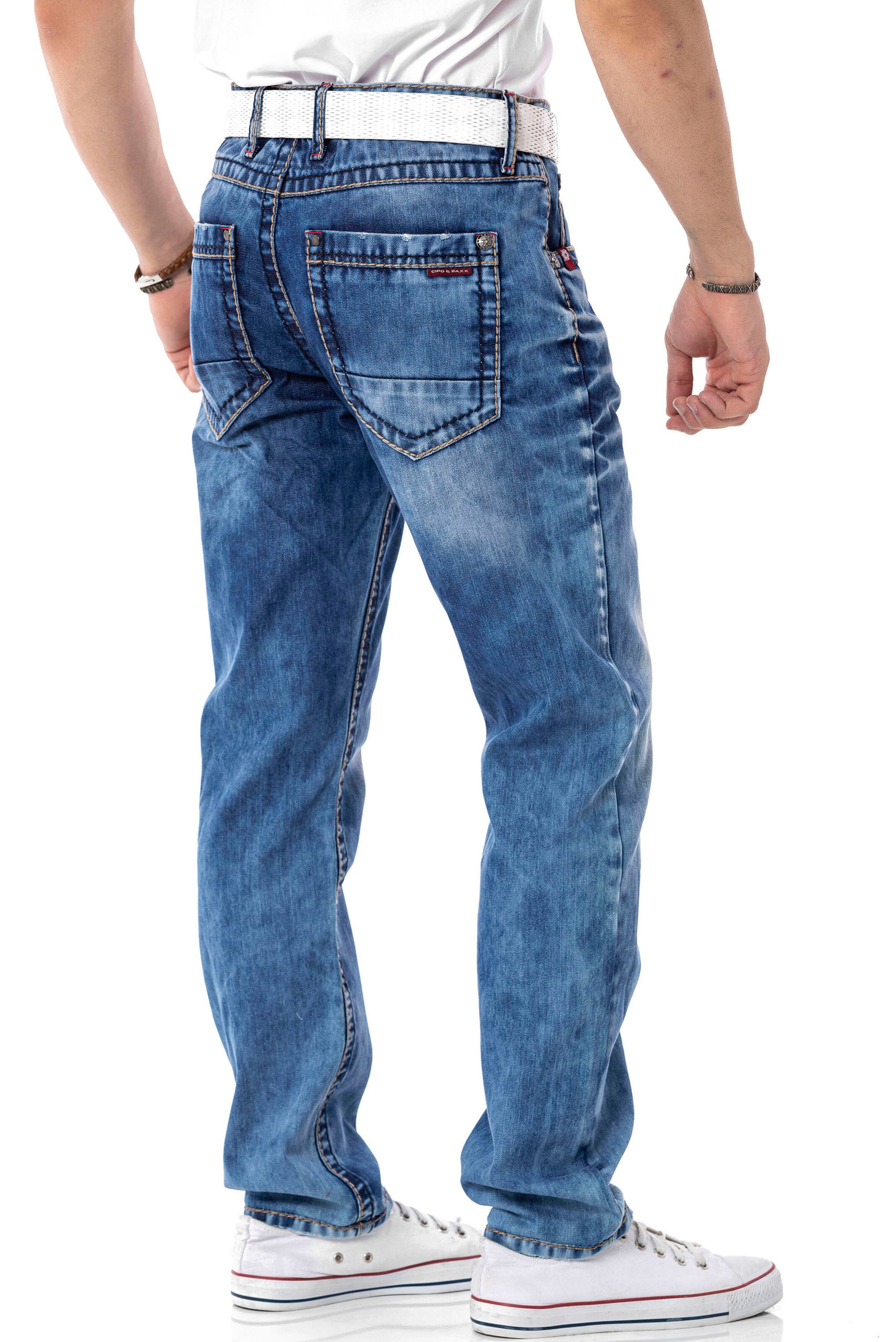 CIPO & BAXX Regular Jeans in Blue